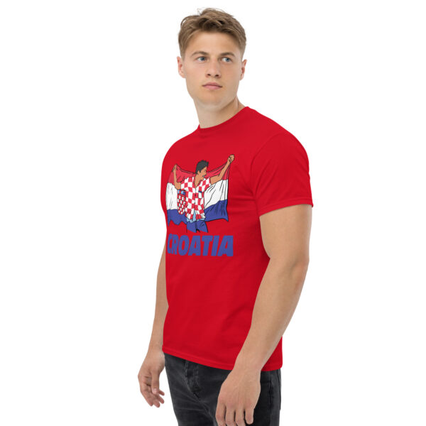 „Kroatien Flagge & Fußballtrikot“ – Unisex T-Shirt für echte Fans – Bild 16