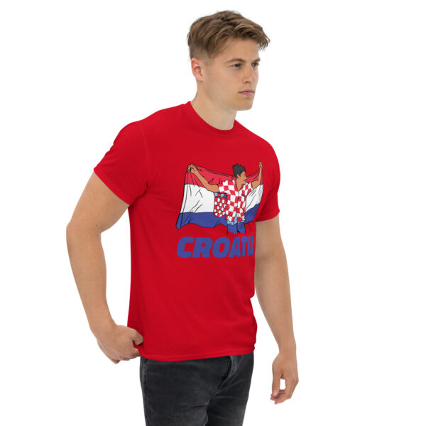 „Kroatien Flagge & Fußballtrikot“ – Unisex T-Shirt für echte Fans – Bild 18