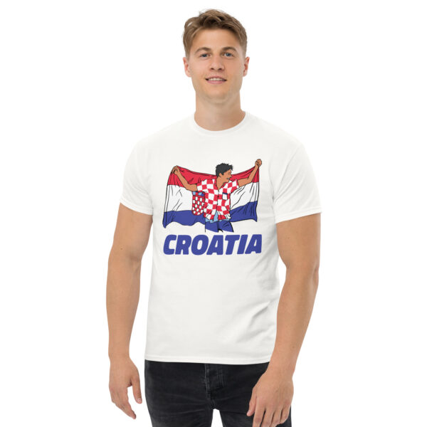 „Kroatien Flagge & Fußballtrikot“ – Unisex T-Shirt für echte Fans – Bild 31