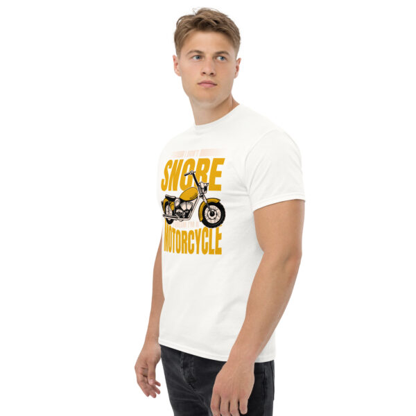 „I Don’t Snore – I Dream I’m a Motorcycle“ – Lustiges Biker T-Shirt für Motorrad-Fans (Unisex) – Bild 34