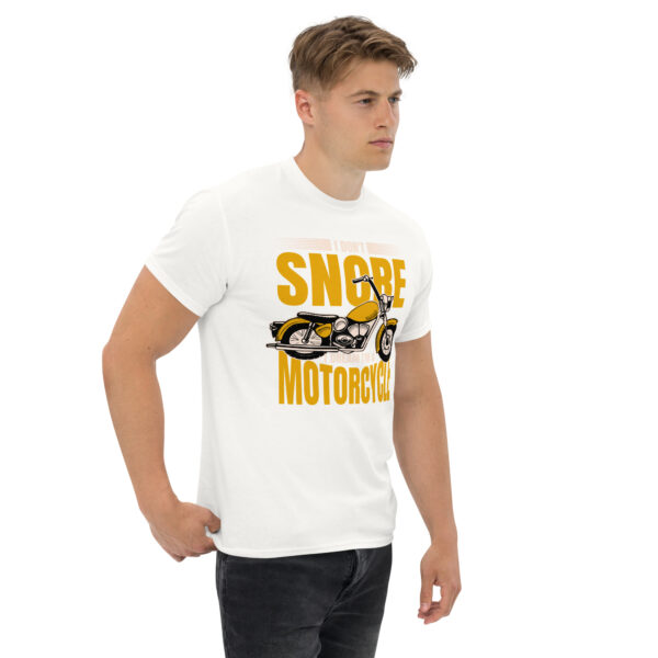 „I Don’t Snore – I Dream I’m a Motorcycle“ – Lustiges Biker T-Shirt für Motorrad-Fans (Unisex) – Bild 36