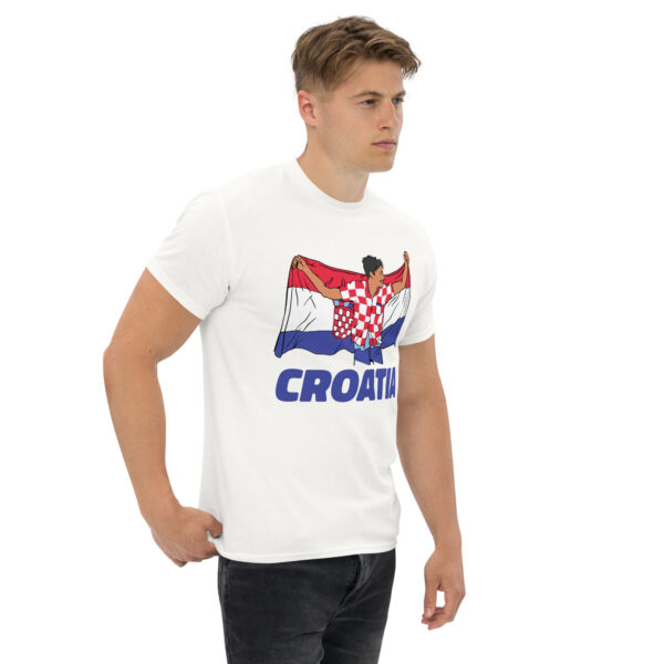 „Kroatien Flagge & Fußballtrikot“ – Unisex T-Shirt für echte Fans – Bild 36